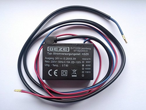 GEZE Stromversorgungsteil RSZ 6 Aus Rauchschaltzentrale RSZ 6