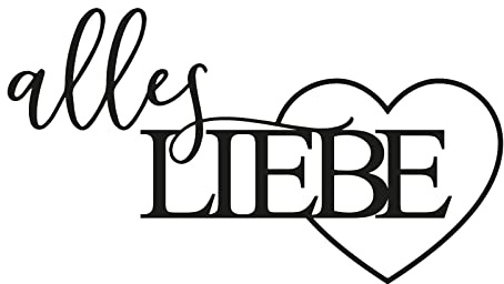 Vaessen Creative Handwerk Stanzschablone zum Basteln, Alles Liebe, Erstellen komplexer Designs für Scrapbooking, Kartenherstellung und andere Papierprojekte, Silber, 4 x 7 cm