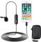 Micrófono de Solapa para iPhone/iPad(6 Metros),Profesional Condensador Omnidireccional Lavalier Microfono Mic Compatible con iPhone 6/7/8/8 plus/11/11 Pro/12/X/XS/XR/SE,Youtube Entrevista Video