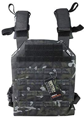 Kombat Venom Tactical Jacket - Olive Green BTP Black