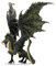 D&D Icons of The Realms: Adult Black Dragon Premium Figure