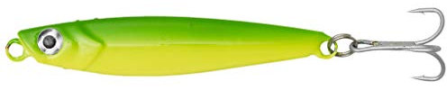 Herring Kinetic Cool Pilker 2er Pack, Pilker Gewichten von 25g - 60g, Inhalt 2 Stück (Green/Yellow, 40g)
