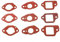 Hippotech Lot de 9 joints de carburateur pour tondeuse Hon-da GCV135 GCV160 GCV190 GSV190 HRS216 HRT216 HRB216 HRR216 HRZ216
