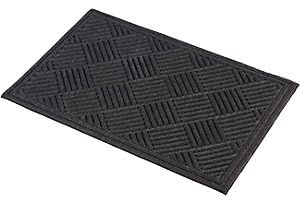Notrax Robuste Aqua Dam Patentierte Eingangsmatte, 90cm x 300cm, Anthrazit