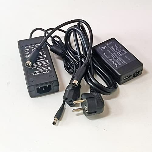 QIIRUN Power Charger for Fusion Splicer AI-9 AI-8C AI-7, Cargador de Corriente Juego de Adaptador y Cable de Repuesto para Empalmadora de Fibra óptica AI-9 AI-8C AI-7