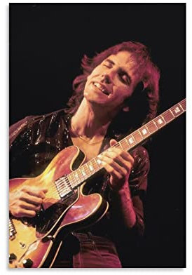 XINGSHANG Larry Carlton Poster Stern Poster für Zimmer Musik Poster Kunst Poster Leinwand Malerei Dekor Wanddruck Foto Zuhause Modern Deko Poster 40 x 60 cm