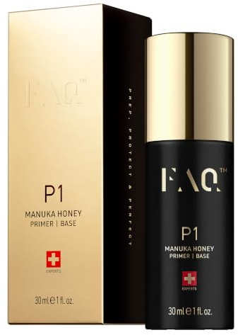 FAQ P1 Manuka Honey Conductive Primer - EMS & RF Safe, 30ml | Conductive Primer, Manuka Honey, EMS, RF, Allantoin, Amino Acids, Antioxidant, All Skin Types, Dermatologist Tested