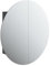 vidaXL Armoire de Salle de Bain Miroir Rond et LED Armoire de Rangement Meuble-lavabo de Toilette Maison Intérieur Noir 54x54x17,5 cm