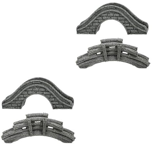 YARNOW 4pcs Stone Garden Ornaments Sandstone Craft Models Outdoor Decorations Quirky Bonsai Ornaments Miniature Landscape Decor