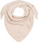 styleBREAKER Damen XXL Strick Dreieck Schal Einfarbig mit Schachbrett Strickmuster, Maxi Schal, Dreieckstuch, Warmes Winter Tuch 01020047, Farbe:Beige