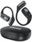 BlitzRock Auriculares Oreja Abierta Inalambricos Bluetooth 5.4 Deportivos, Ultraligero y Cómodo, Gancho Ultra Fino de 0,7 mm, Claridad de Llamada, IPX7, Reproducción de 28H, Negro