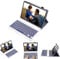 leleyo Tablet Keyboard Case for Xiaomi Pad 6 Max 14 14.0 inch Smart Cover Magnetic with Removable Wireless Bluetooth Keyboard for Xiaomi Pad 6 Max 14, Purple