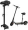 QWORK® Elektroroller Sitzsattel, Höhenverstellbar Elektroroller Sattel, E Scooter Sitz, Kompatibel mit Segway-Ninebot F20 F25 F30 F40
