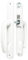 TSS UPVC Door Handles Set - Lever/Lever - 92mm PZ (Centres) - 215mm Screw to Screw - Backplate 245mm X 32mm - UPVC Door Handle - Replacement UPVC Door Handles - PVC Door Handle (White)