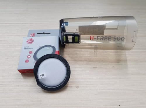 48029721 Contenitore polvere + Filtro S132 compatibile con Hoover scopa elettrica HF500, HF522