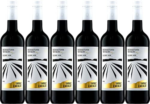 Sebastian Volz Winery Shiraz & Merlot - Palatinate Blend 2022 Trocken (6 x 0.75 l)