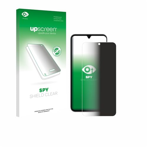 upscreen Blickschutzfolie für Samsung Galaxy A26 5G Enterprise Edition | Anti-Spy Displayschutz Made in Germany Privacy Screen Protector Sichtschutz Blaulichtfilter Klare Folie
