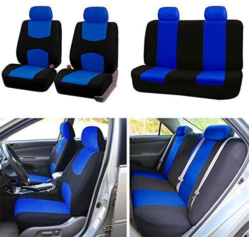 Las Cubiertas de Asientos de Automóvil Universales, la Cubierta de Asiento Automotriz Transpirable Protege los Viejos Asientos. Impermeable, Fácil de Limpiar, para la Mayoría de