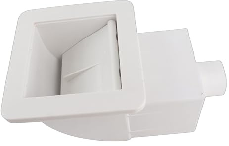 ZJchao Skimmer de Piscina sobre el Suelo, Kit de Skimmer de Piscina con Pantalla de Filtro de 1,5 Pulgadas sobre el Dispositivo de Aguas Residuales de sobre el Suelo para Uso en el Hogar y Comercial