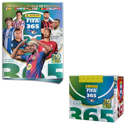 Panini FIFA 365 2026 Stickerkollektion (Box-Bundle)