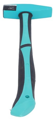 NDNCZDHC Machinist Hammer, Carbon Steel Head with Tpr Handle Multi Functional Locksmith Hammer for Factory Maintenance, Furniture Repair (M(66x45x17cm/26x17.72x6.69in))