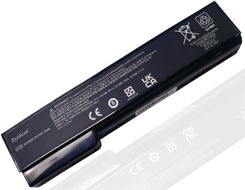 Zyrifean CC06 CC06XL CC09 Batterie pour HP EliteBook 8460p 8460w 8470p 8470w 8560p 8560w 8570p ProBook 6360b 6460b 6465b 6470b 6560b 6565b 6570b 6475b 628670-001 628666-001 628668-001