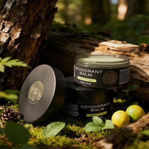 Premium Deoreme – Forest Citrus – Ohne Aluminium, Natron, Parabene & Alkohol - mit grasgefüttertem Talg und Jojobaöl - 30ml für ca. 8 Wochen