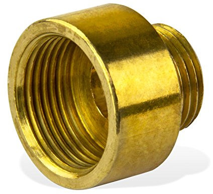 Stabilo-Sanitaer Messingfitting Reduzierstück 2 IG x 1 1/4 AG Zoll Reduzierung Messing Fitting Gewindefitting Rohrfitting