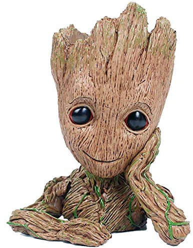 GTLAOGS Groot Maceta Guardianes de la Galaxia Bebé Figuras de Acción Modelo Lindo Juguete Pen Pot