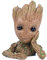 GTLAOGS GuangTouL Groot Flowerpot Guardians of The Galaxy Action-Figuren, niedliches Modell, Spielzeug, Stifteköcher