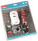 Hilka Tools Unisex Adult Twin Pack Bike Light Set with Batteries Twin Pack Bike Light Set With Batteries - Red & White, L