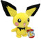 Pokémon PKW0553-20cm Plüsch - Pichu, offizielles Plüsch