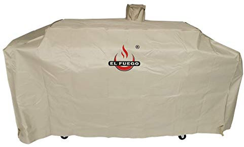 Abdeckhaube von EL Fuego® z.B. für Grill Arizona, PVC-Beschichtung, Schutz vor UV-Strahlung, extra verstärkte Nähte, AY 5341