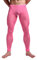 Choomomo Pantyhose Homme Collant sans Pièds Demi Transaprent Siamois Stocking Moulant Leggings Taille Basse Extensible Gay Sissy sous-vêtement Underwear M-2XL Rose XL
