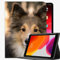 Étui fin pour iPad 2018/2017 iPad 9.7 6e/5e génération, muselière Shetland Sheepdog