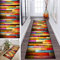 ZDYHMrj Teppich Läufer Flur Bunt 70x250cm rutschfest Korridor Teppichläufer Waschbar Modern Küche Schlafzimmer Wohnzimmer Läufer Teppich Breite 40cm/ 50cm/ 60cm/ 70cm/ 80cm/ 90cm/ 100cm