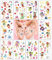 Tattoo 10 Blätter, Fee Temporäre Tattoo Set, Wasserdichte Kindertattoos Stickers für Mädchen Geburtstag Mitgebsel, Feen Prinzessin Party Dekor Geschenk