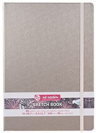 Talens Art Creation Skizzenbuch, 80 Blatt, 21 x 30 cm, Rosa Champagner