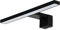 Kwazar Luminaire LED Spiegelleuchte Badezimmer 5W 450LM 30cm Neutralweiß 4000K IP44 230V Wandleuchte Spiegellampe, Badezimmerschrank Spiegelleuchten Elena Schwarz