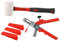 SIXTOL LEVEL SYSTÉM STARTER 1 Set di Attrezzi per livellamento, Rosso