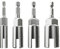 1/4 Inch Hex Shank, Slot Wing Nuts Drill Bit Socket Wrenches Tools Set,Power Wing Nut Driver Set, Drills Bits for Panel Nuts Screws Eye C Hook Bolt (4P(9 12 15 18))