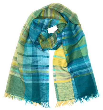 Mala Alisha *Sommerschal* MANDY blue/green **NP € 89*