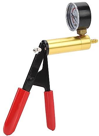 Pompa a Vuoto Manuale per Camion per Auto da Bici, Kit Tester per Pompa a Vuoto Portatile con Strumento di Spurgo della Frizione del Freno Dell'adattatore del Vacuometro