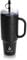 Ideus Insulated Tumbler, 40oz Stainless Steel Double Walled Travel Tumbler with Handle and Straw Lid for Cold & Hot Beverages (Black)