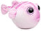 Tiny Heart Kugelfisch-Plüsch Stofftier 33cm/13” realistisches Kugelfisch Plüschtier schönes Tier niedliche und weiche Geschenke Plüsch-Kugelfisch für Kinder Jungen und Mädchen Spielzeug rosa
