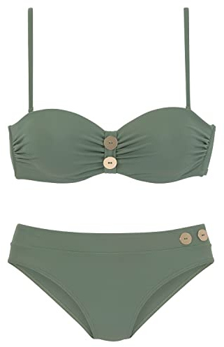VIVANCE Damen Bügel-Bandeau-Bikini