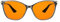 Bloomoak-99% Blaulicht-blockierende Brille-Gaming-Brille-blendfrei-Anti-Ermüdung-geeignet für Bildschirme, Spiele, Fernseher (Orange – 99% – Cat Eye Schwarz Transparent, Katzenauge)