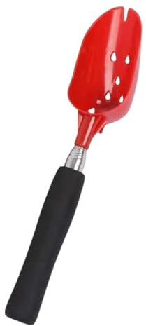 Dyeulget Cuchara de cebo de pesca, soporte de cebo para señuelos, cuchara telescó portát para pesca en agua salada