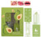 EONFAVE Avocado Lippenpflege, Temperatur Farbwechsel Lip Oil & Lippenbalsam Set, Natürlich & Moisturising Lip Balm, Color-Changing Lippenöl, Wasserfest & Hydrating Lippen Care für Trockene Lippen