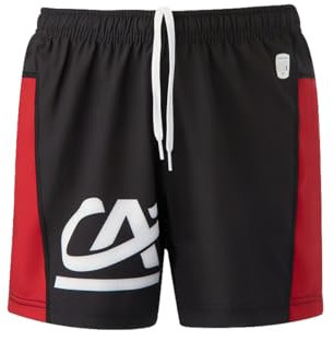 Macron Lou Rugby-Shorts, offiziell, für Kinder, Schwarz, Schwarz , 152
